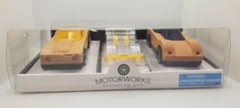 Motorworks SPP Super Speed Power Pack Wooden Cars With Interchangable Parts NEW! - £30.82 GBP