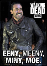 The Walking Dead TV Series Negan Eeny Meeny Miny Moe Photo Refrigerator Magnet - £3.92 GBP