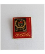 Vintage Coca-Cola Malawi Olympic Games Olympic Lapel Hat Pin - $226.27 MXN