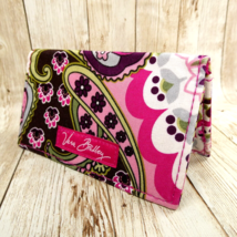 Vera Bradley Very Berry Pink Floral Business Credit ID Card Holder - NEW NWOT - £7.06 GBP