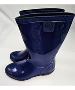 UGG Australia Rubber Rain Boots Waterproof Outdoor Blue Size 6 Women&#39;s 1... - €20,20 EUR