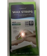 Wax Strips: Waxing Strips - Wax strips for Hair Removal - 42ct 2x Sizes - $14.85