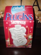 Glade Plugins Gel Holiday Apple Cinnamon Refill Snowman Plug In Warmer - $14.62