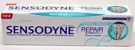 Sensodyne with Fluoride Repair and Protect Daily Repair ToothPaste Tooth... - $9.99