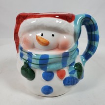 Vintage Christmas Coffee Cup Mug Snowman Pacific Island - $8.60