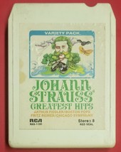 Johann Strauss Greatest Hits - RCA - R8S-1190 - 8 Track Tape Cartridge - £3.89 GBP