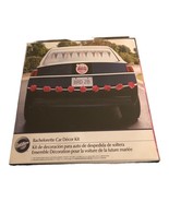 Wilton Bachelorette Car Decor Kit Garland Pompons Car Cling Black Pink &amp;... - $6.18