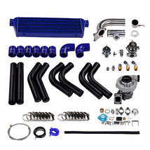 10pc T3/T4 T04E Universal Turbocharger Kit Intercooler Pipe Piping Bov Gaskets - £378.53 GBP