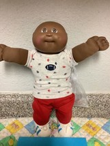 Vintage Cabbage Patch Kid African American Bald Boy Brown Eyes Head Mold #3 1984 - £221.02 GBP