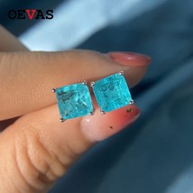 OEVAS Vintage 100% 925 Sterling Silver Paraiba Tourmaline Gemstone Birthstone Ea - £19.65 GBP