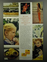 1962 Kodak Kodachrome II Film Ad - The whole wonderful world of color is yours  - $18.49