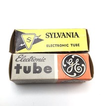Vintage Sylvania Electronic Vacuum Tube 12BY7A NOS With GE Vacuum Tube BOX ONLY - £5.59 GBP