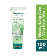 2x Himalaya Moisturizing Aloe vera Face Wash With Vitamin E 100ml, (Pack... - $23.30 CAD