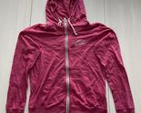 Nike Womens Essential Full Zip Lightweight Hoody Hooded Sweatshirt Pink ... - $22.52