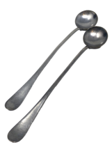 Vintage WR (with Cross &amp; Keystone Marks) Iced Tea Spoons Lot of 2 - $214.40 MXN