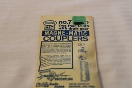 HO Scale Kadee Magne-Matic Couplers with Draft Gear set of 2 #7 BNOS - £6.59 GBP