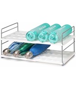 Water Bottle Organizer for Cabinet Expandable Water Bottle Rack Adjustab... - £29.62 GBP