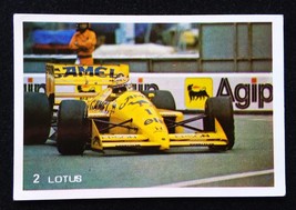 Nelson Piquet ~ Lotus Camel Team ✱ Rare Formula 1 Pocket Calendar Portugal 1989 - £19.46 GBP