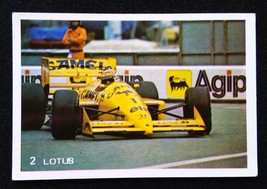 Nelson Piquet ~ Lotus Camel Team ✱ Rare Formula 1 Pocket Calendar Portugal 1989 - £18.86 GBP