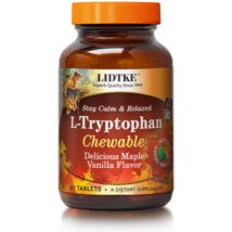 Lidtke L-Tryptophan Chewable Supports Healthy Sleep And Mood Lot Of 2 - Sealed - £28.04 GBP
