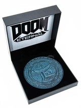 Doom Eternal Hell Priest Challenge Coin Large 4.5 Inches Across - Bethesda - £23.22 GBP