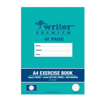 Writer Premium Plain &amp; Dotted Project Book (48 Pages) - 14mm - £21.50 GBP