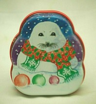 Hershey Harp Seal Metal Tin Can Nature&#39;s Small Wonder 1st in Series Collectable - £13.23 GBP