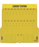 FOR PART-Wall Mounted Lockout-Master Lock 1484 20 Pack Lockout Station Y... - $113.85