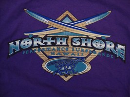 North Shore Performance Surfboards Hawaii Beach Surfing Purple T Shirt X... - £14.74 GBP