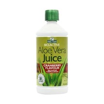 Optima Health Organic Aloe Pura Aloe Vera Cranberry Juice 1L  - $23.00