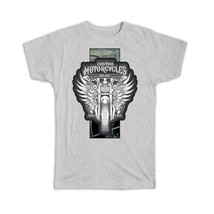 Custom Motorcycles : Gift T-Shirt For Rider Motorcyclist Classic Vintage Rock Fa - £14.25 GBP