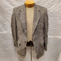 Mallards Men&#39;s Pure Wool Houndstooth Pattern Jacket - £55.25 GBP