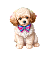 ALL ABOUT PUPPIES Clip Art 100 PNG Digital Download Bundle VOL 11 - $2.99