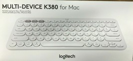 Logitech - K380 - Multi-Device Wireless Bluetooth Keyboard for Mac - Off White - £39.83 GBP