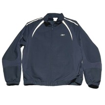 REEBOK Jacket Mens Size XL Light Weight Windbreaker Classic Track Jacket - £14.21 GBP