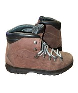 LL Bean Mens Size 10.5 Boots Brown Suede Outdoor Hiking Vibram Nubuck - $1,128.81 MXN