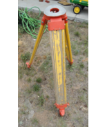 Tripod Laser Stand Aluminum And Wood Collapsible ADJUSTABLE Surveyor SURVEY - €148,98 EUR