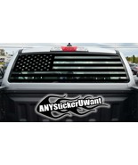 ANYStickerYouWant - USA American Flag Rear Window Vinyl Decal Fits on an... - $49.99