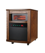 Comfort Glow Infrared Quartz Heater, Remote, Mahogany, 1,000 Sq Ft, Chil... - $279.88 CAD