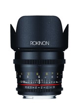 Rokinon Cine DS 50mm T1.5 Full Frame Prime Cine Lens for Canon EF- Model... - £402.60 GBP