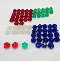 Lot Of (72) Dragonmaster Board Game Crystals And Dice - £23.26 GBP