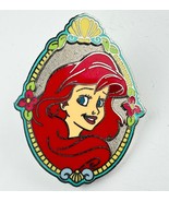 Disney Little Mermaid Ariel - Close Up Face + Hair  Pin.  1.5&quot; High - £10.24 GBP