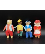 4 Target Wondershop Felt Goldilocks Bear Construction Worker Pirate Grandma - €10,05 EUR