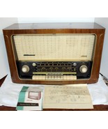 Grundig Majestic 5060 German Tube Hi-Fi Table Radio w/ Manual ~ Nice For... - $682.72 CAD