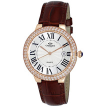 Oniss Women&#39;s Glam  White Dial Watch - ON3322-LRGWT - £146.71 GBP