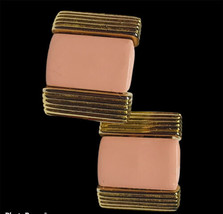 vintage Nina Ricci gold tone pirced/clip on earrings 20 Grams - £59.95 GBP
