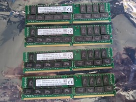 Lot 128GB (4X 32 Gb) Hynix 32GB PC4-2400T HMA84GR7MFR4N-UH Ecc Ram Server Memory - £147.13 GBP