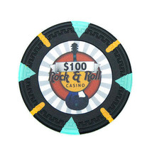 Rock &amp; Roll 13.5-gram Poker Chips (25-pack) - Clay Composite - $24.49
