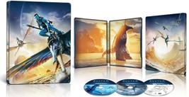 Avatar: Way of Water Steelbook (4K+Blu-ray-No Digital) Discs Unused-Free Box S&H - $63.45