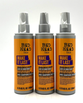 TIGI Bed Head Make It Last Leave In Conditioner/Vibrant &amp; Shiny Hair 6.76 oz-3 P - £34.28 GBP